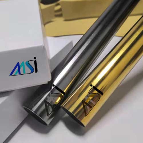 stainless steel gold pipe